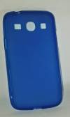 TPU GEL Case for Samsung Galaxy Core 2 clear blue (OEM)